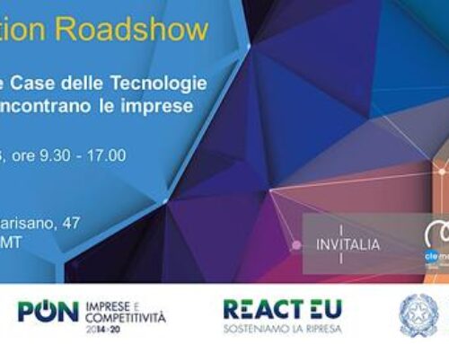 CTE ospiterà la terza tappa dell’Innovation Roadshow di Invitalia